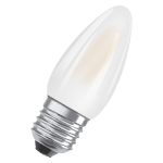 Osram Classic LED E27 Kerze Fadenlampe Matt 4W 470lm - 827 Extra Warmweiß | Ersatz Für 40W