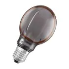 Osram Vintage 1906 LED E27 Globe Fadenlampe Smoke 80mm 4W 110lm - 818 Extra Warmweiß | Dimmbar - Ersatz Für 12W